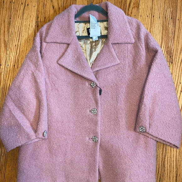 Dolce & gabbana pink heavy jacket nwt size 42 - Picture 11 of 14